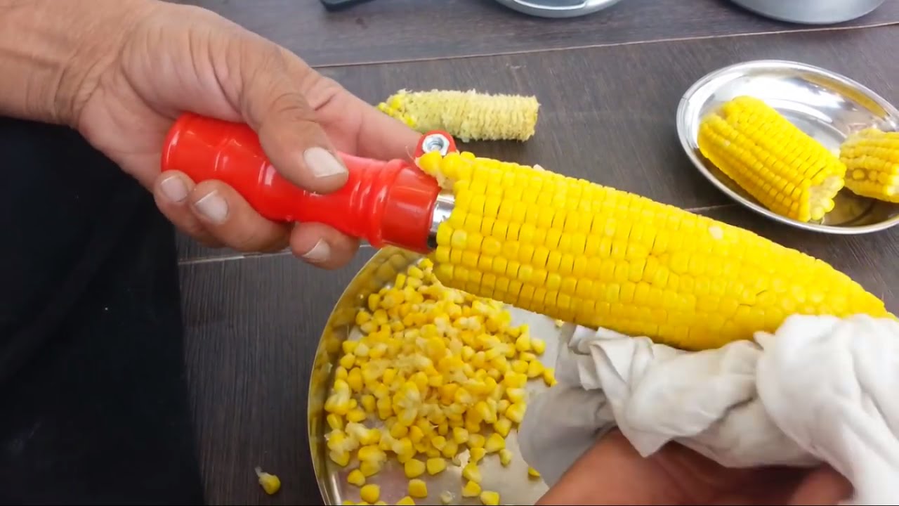 Buy Smart Plastic Sweet Corn Peeler And Cutter And Extractor Online