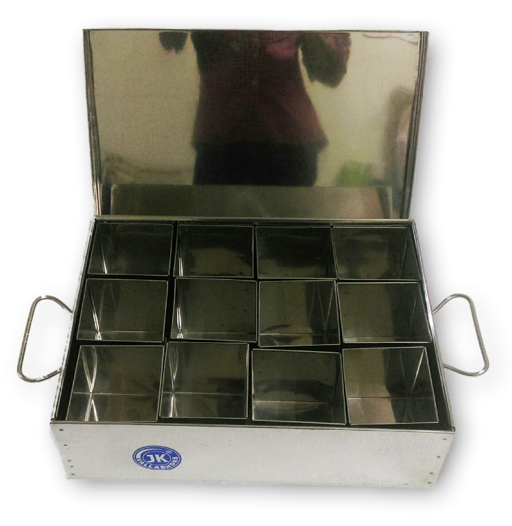 Buy Stainless Steel Commercial Masala Dabba Spice Box Big Large Jumbo