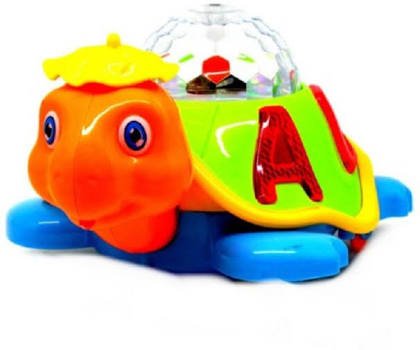 Buy Happy Turtle Battery Operated Baby / Kids Toy , Bump N Go Animal ...