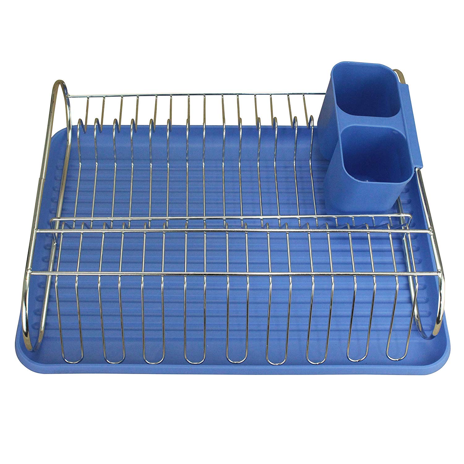 Buy ZEVORA Blue 43 Inch Kitchen Dish Rack/Kitchen Utensil Rack/Modern ...