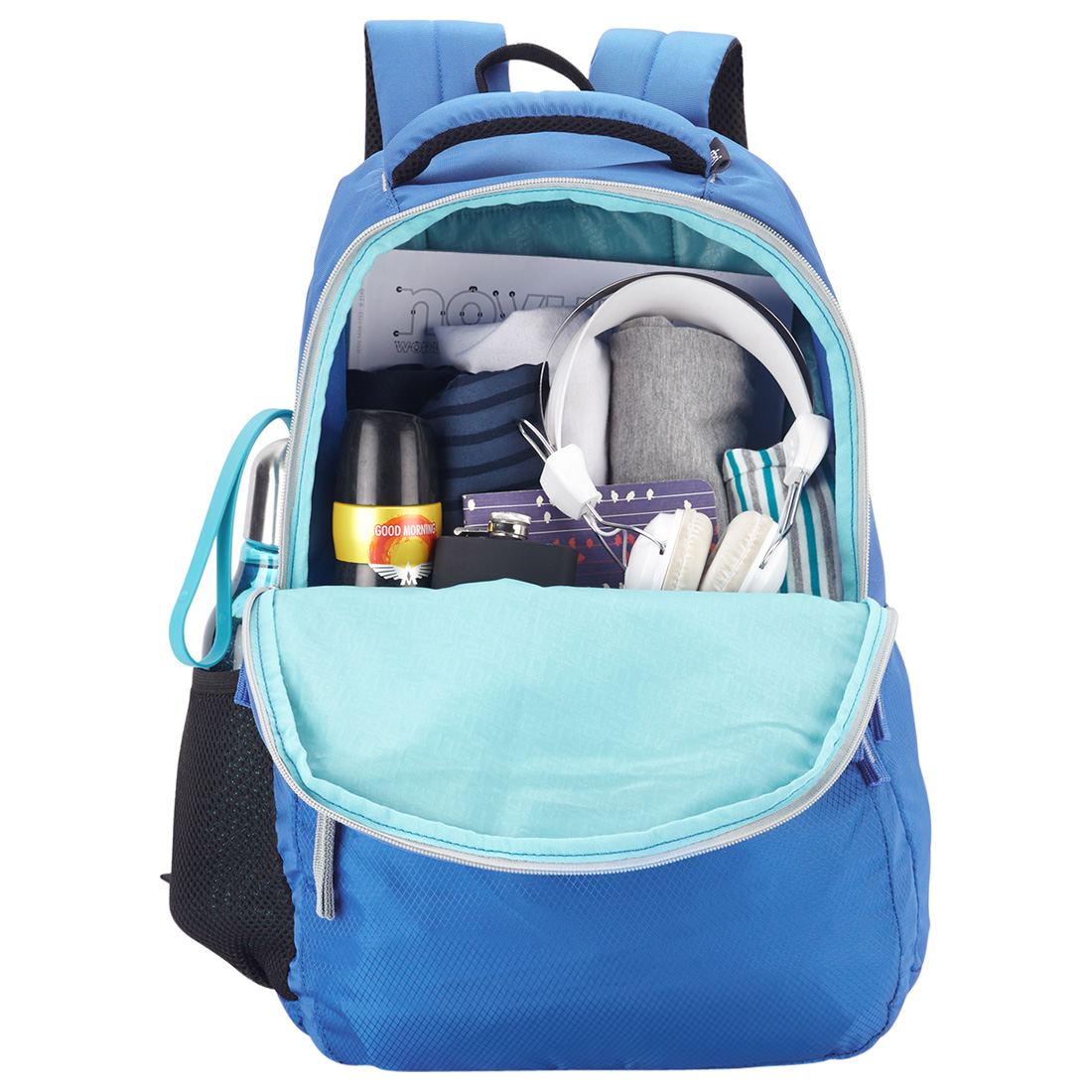 Buy Safari Split Blue Casual Backpack Bag Online @ ₹1878 from ShopClues