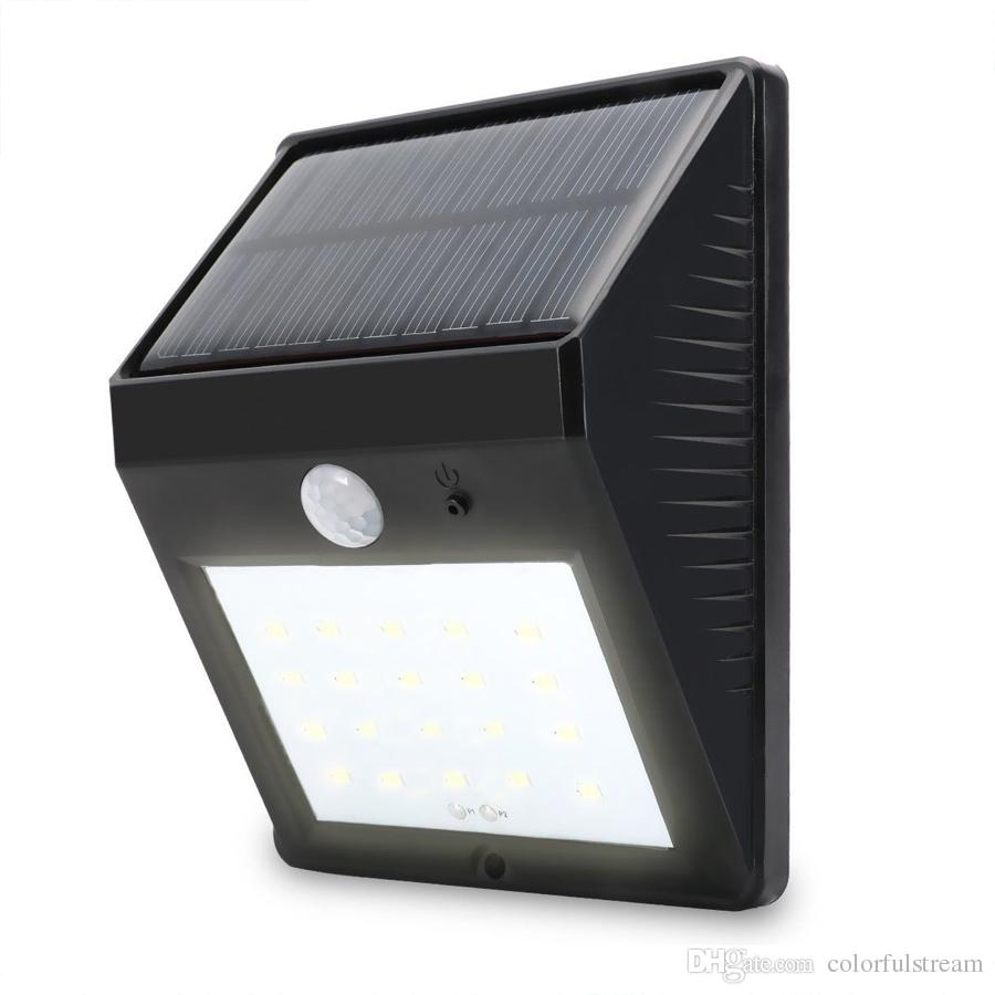 Buy Ever Brite Outdoor Motion Activated Sensor Solar Power LED Light ...