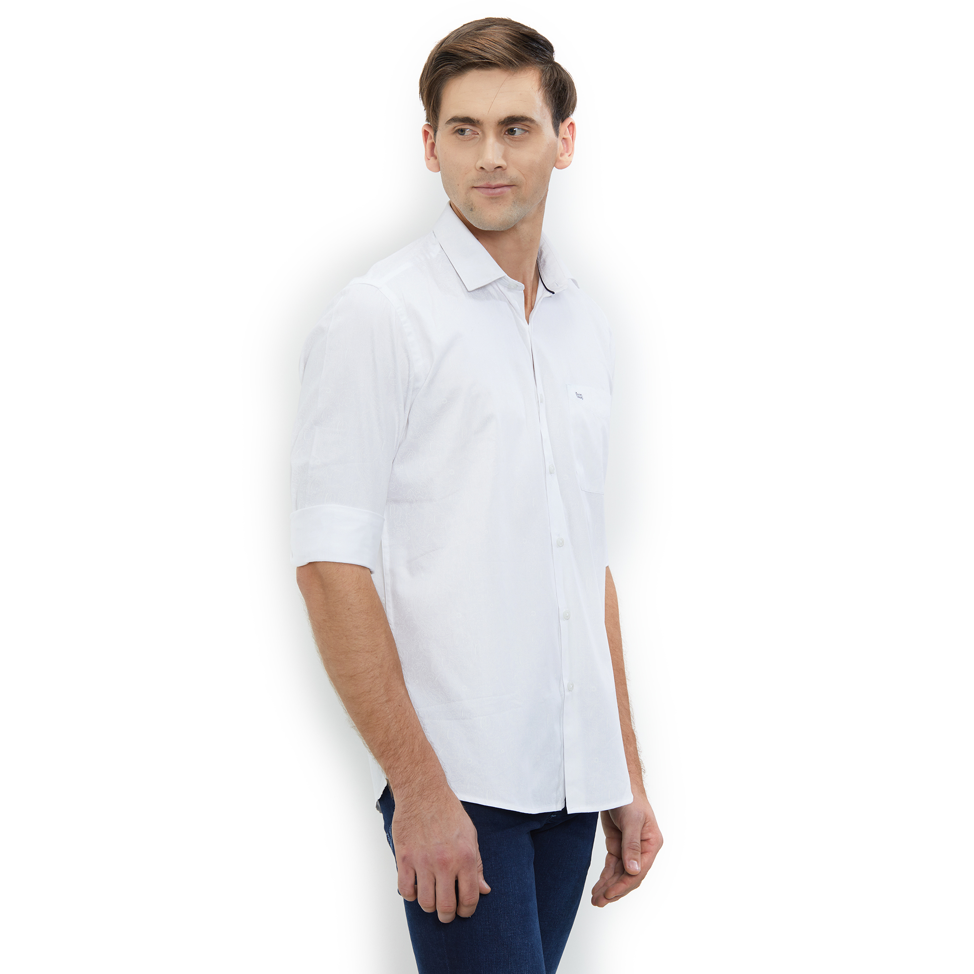 Buy Lawman Pg3 Men's White Plain Casual Shirts Online @ ₹1799 from ...