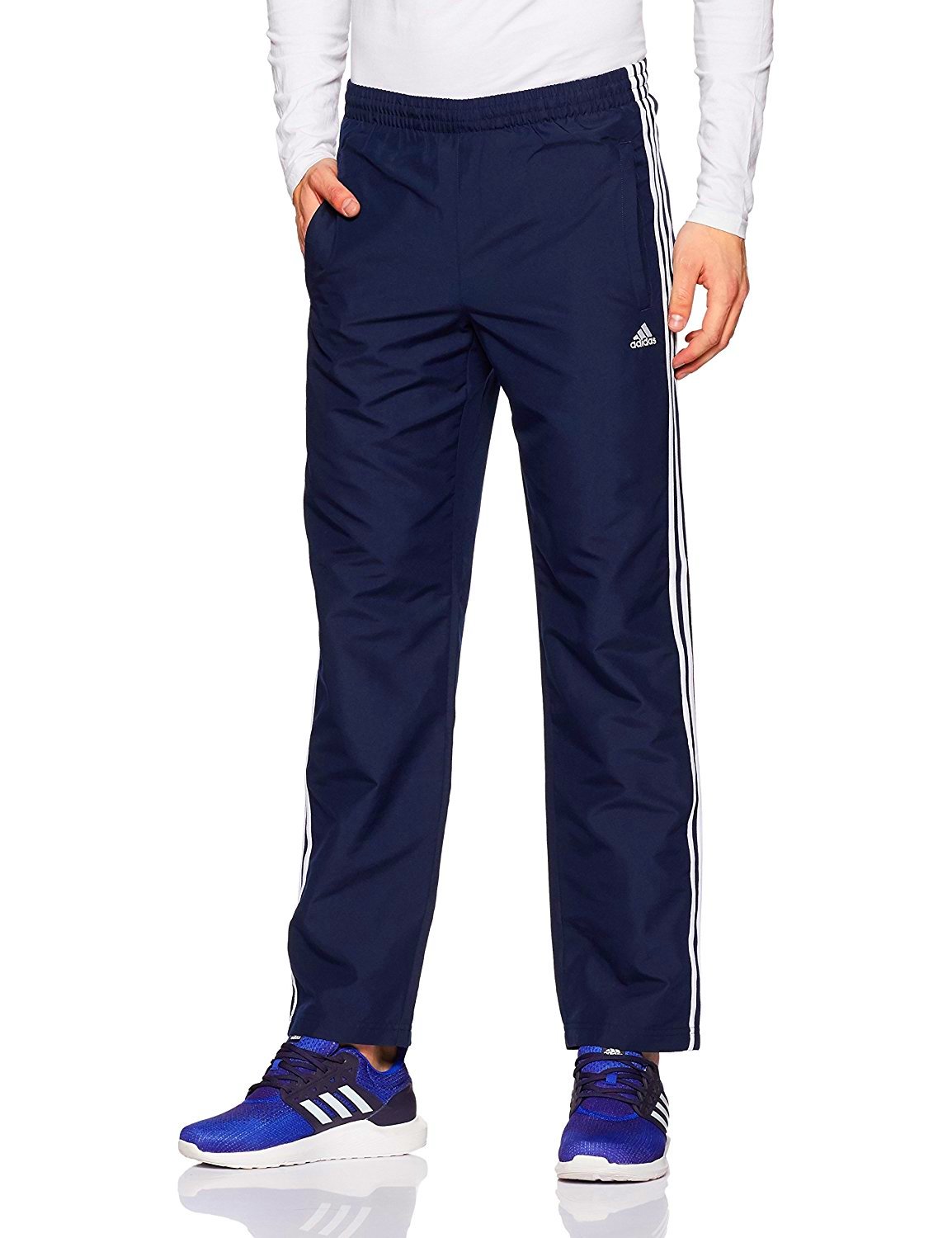 Buy Adidas Navy Polyester Tracksuit Online @ ₹1999 from ShopClues