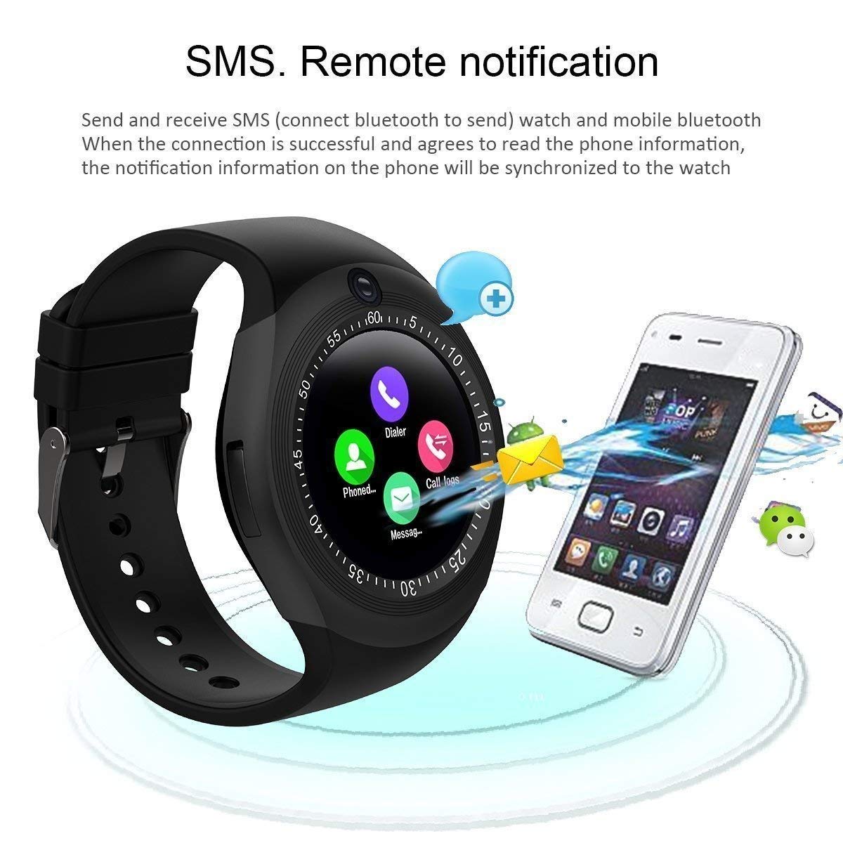 y1 smart watch memory card