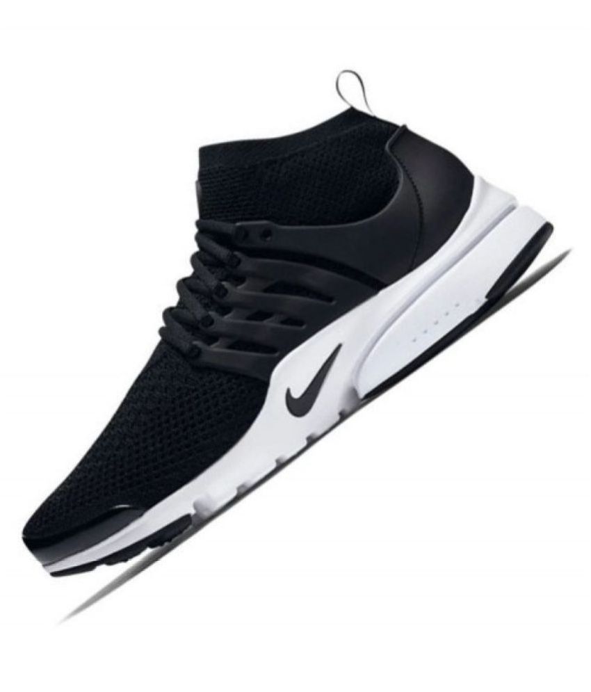 black nike air flyknit