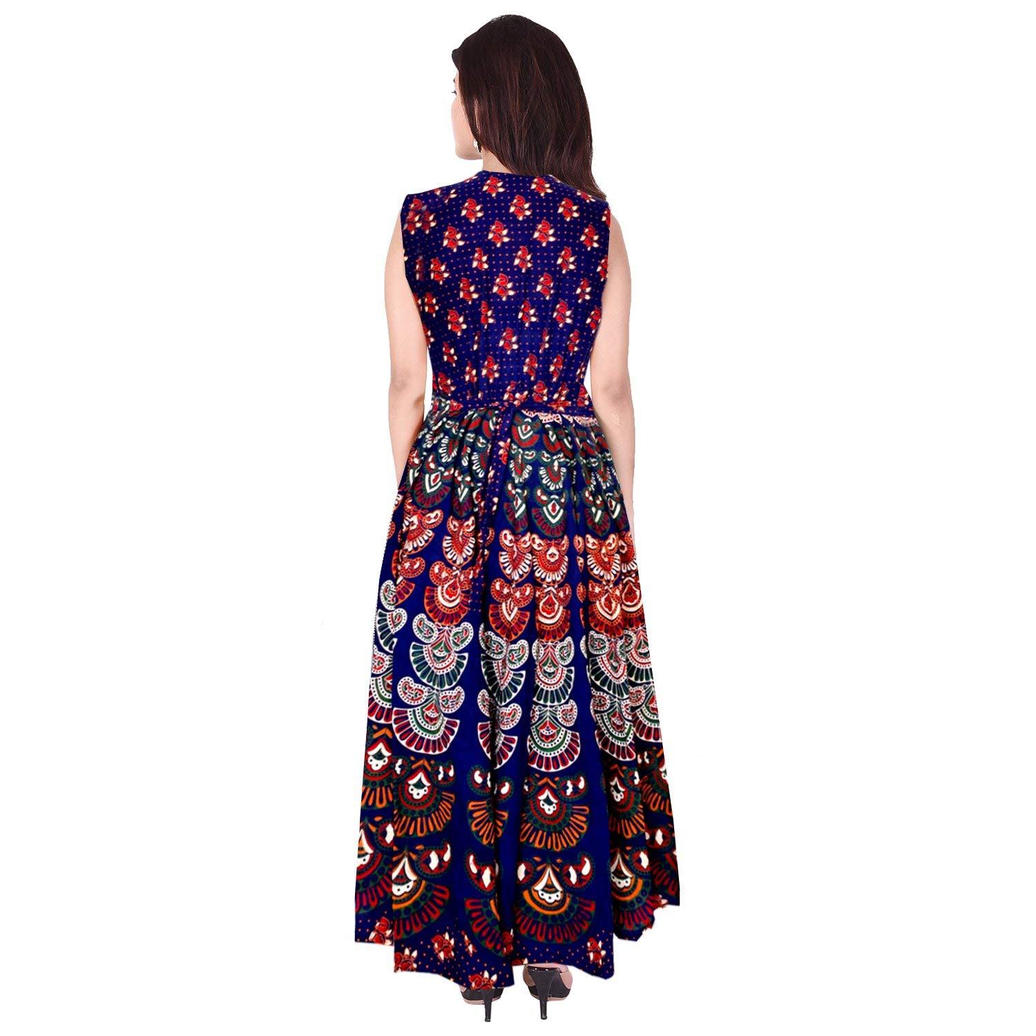 Buy Uniqchoice Women's Jaipuri Traditional Multicolor Cotton Printed ...