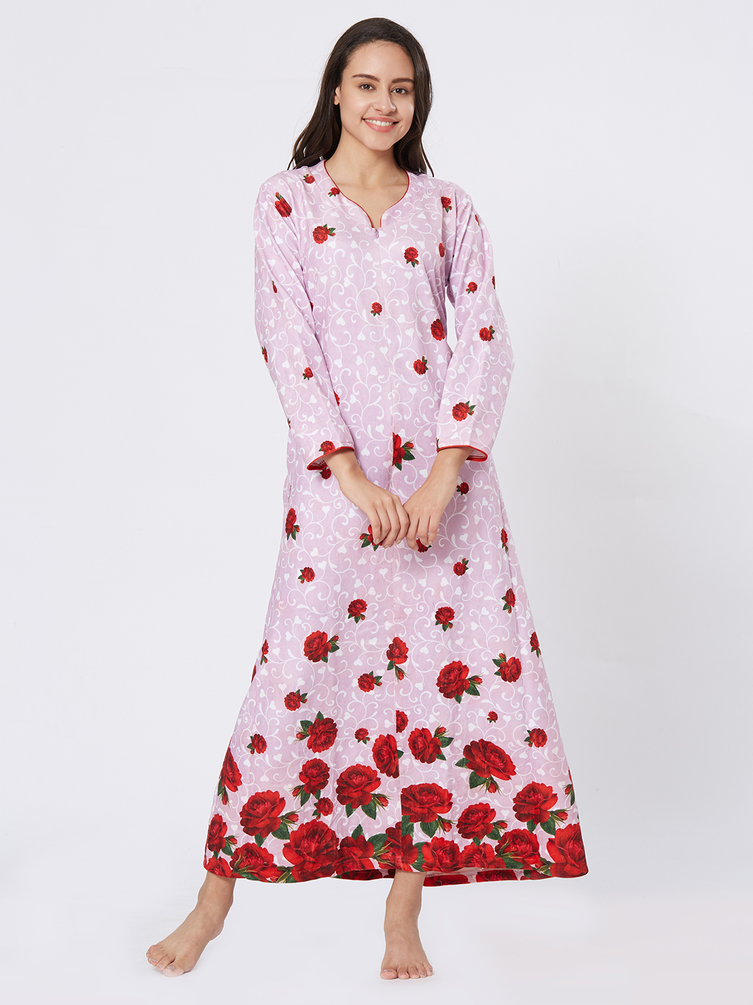 full sleeve nighty online