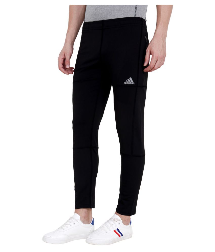 Buy Adidas Climacool Black Polyester Track Pants Online - Get 85% Off