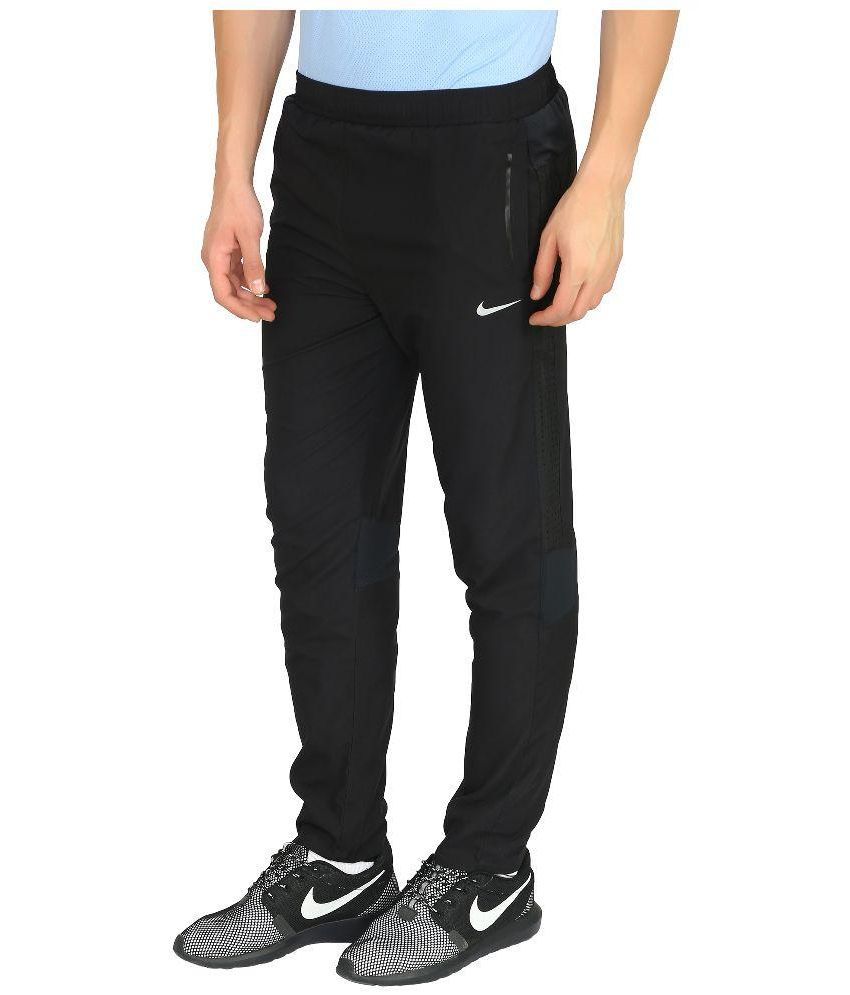 Buy Nike Black Lycra Track pant Dryfit Online - Get 84% Off