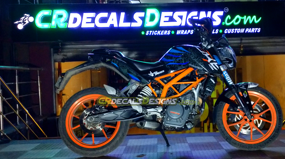 ktm duke 125 decals