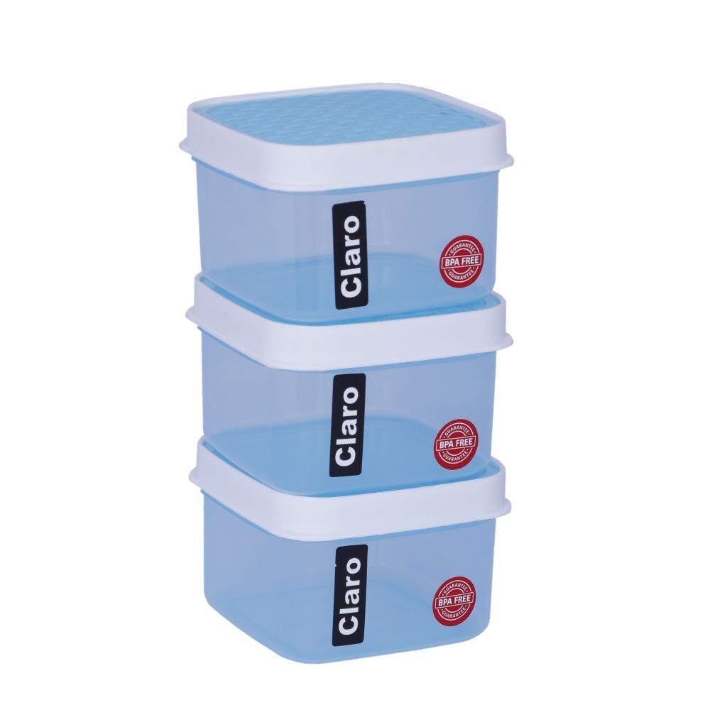 Buy Claro Food Grade Virgin Plastic Storage Container/Box Organizer ...