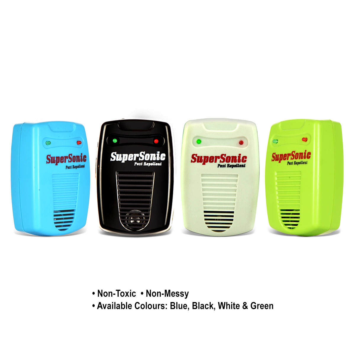 Buy pack of 3 New Super ultra Sonic Colourful Insect Pest Repellent