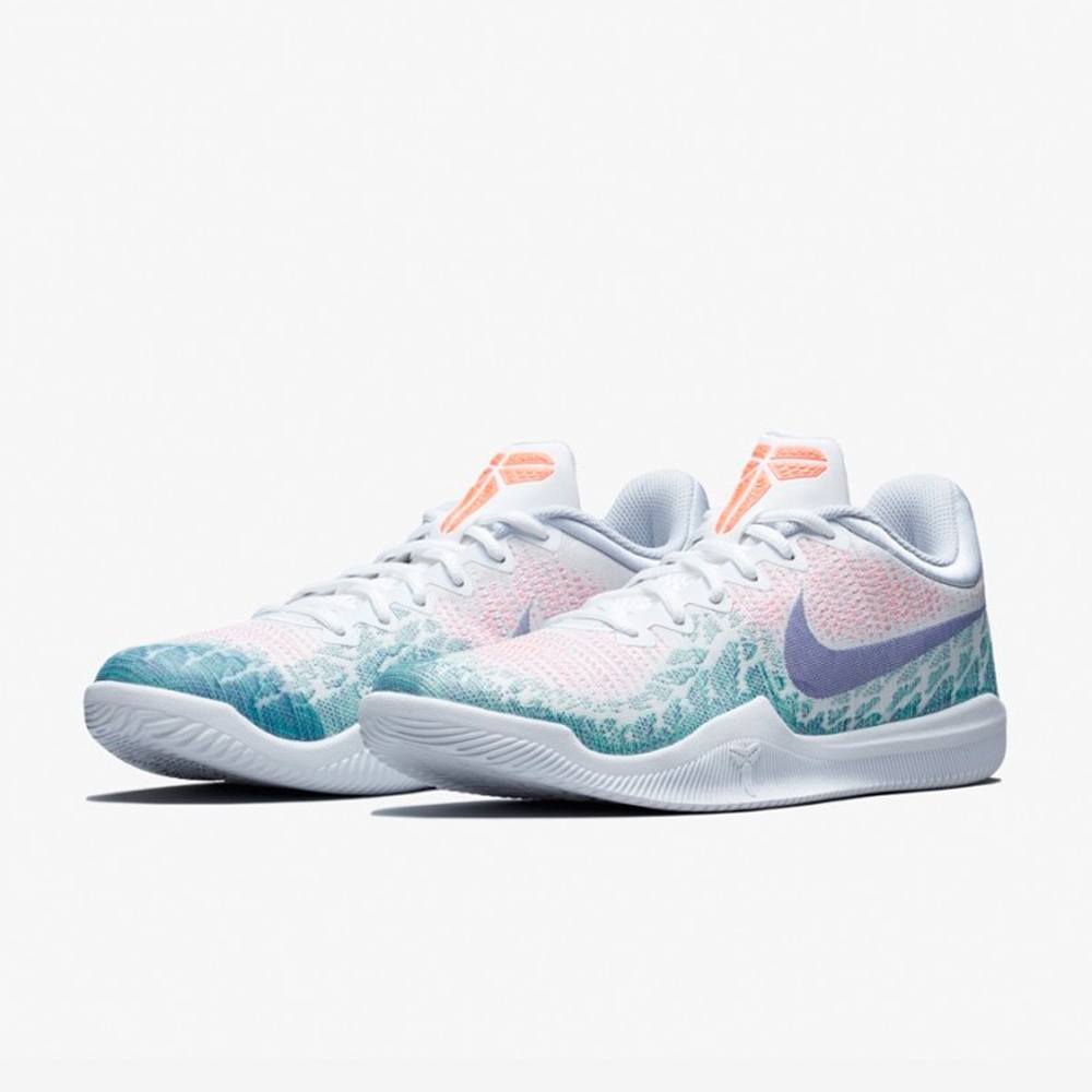 Buy Nike MAMBA RAGE White & Hyper Grape Basketball Shoes Online @ ₹8995 ...