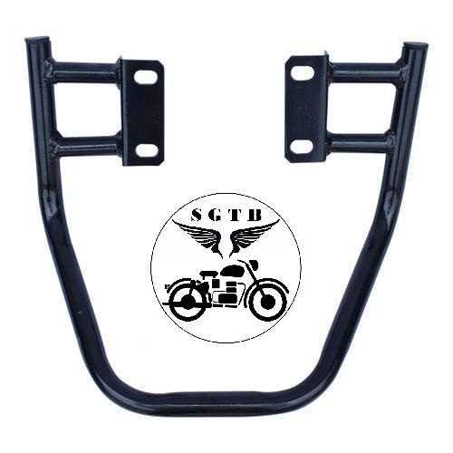 Buy Hero Splendor Bike Rear Seat Handle Backrest, Black Color, Heavy