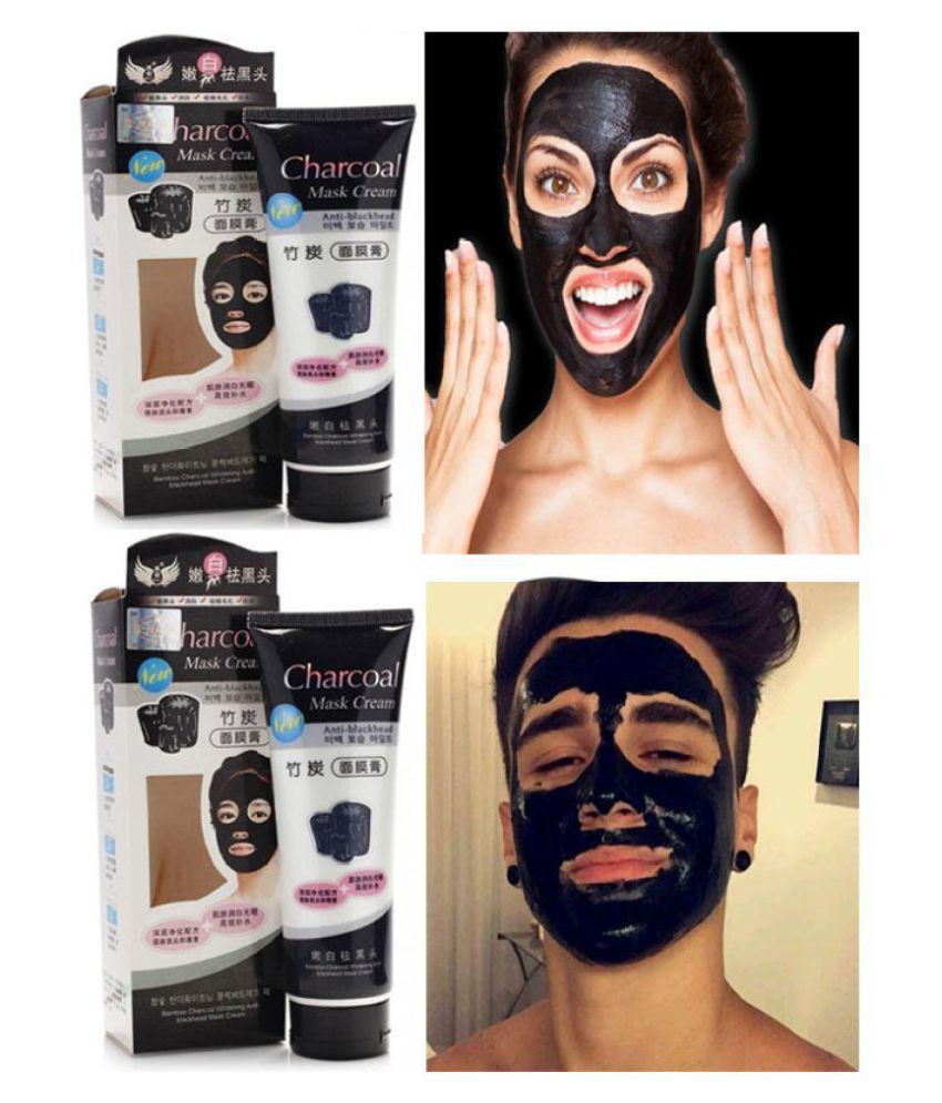 Buy Charcoal Face Mask Anti Blackhead For Men Women Pack Of 2 Online