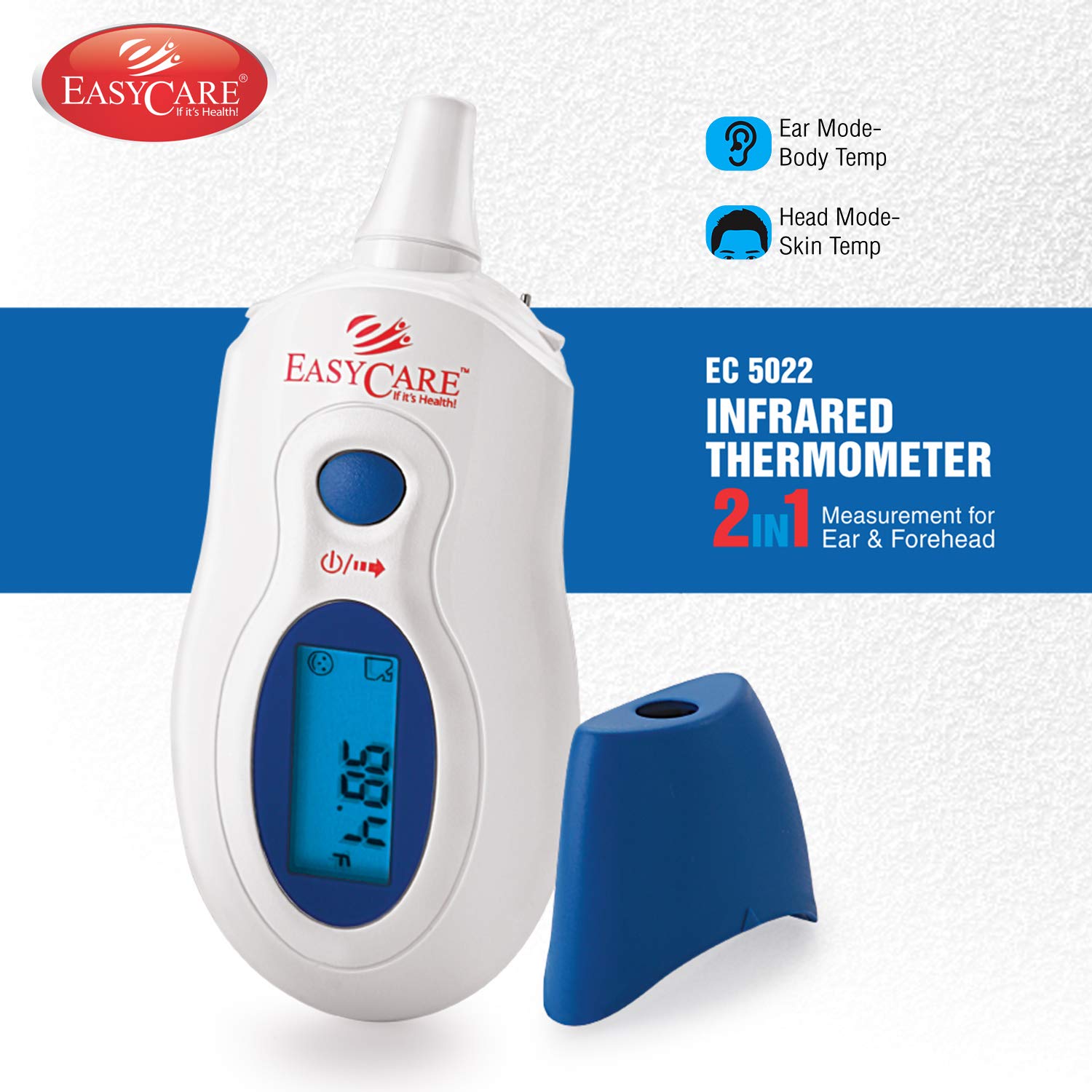 Buy EasyCare EC5022 Infrared Thermometer with 2 IN 1 Measurement for