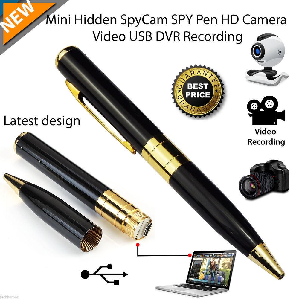 Buy Hidden Camera Spy Pen Recorder Dvr Silver Real Hd 720p Best Cam Kit ...