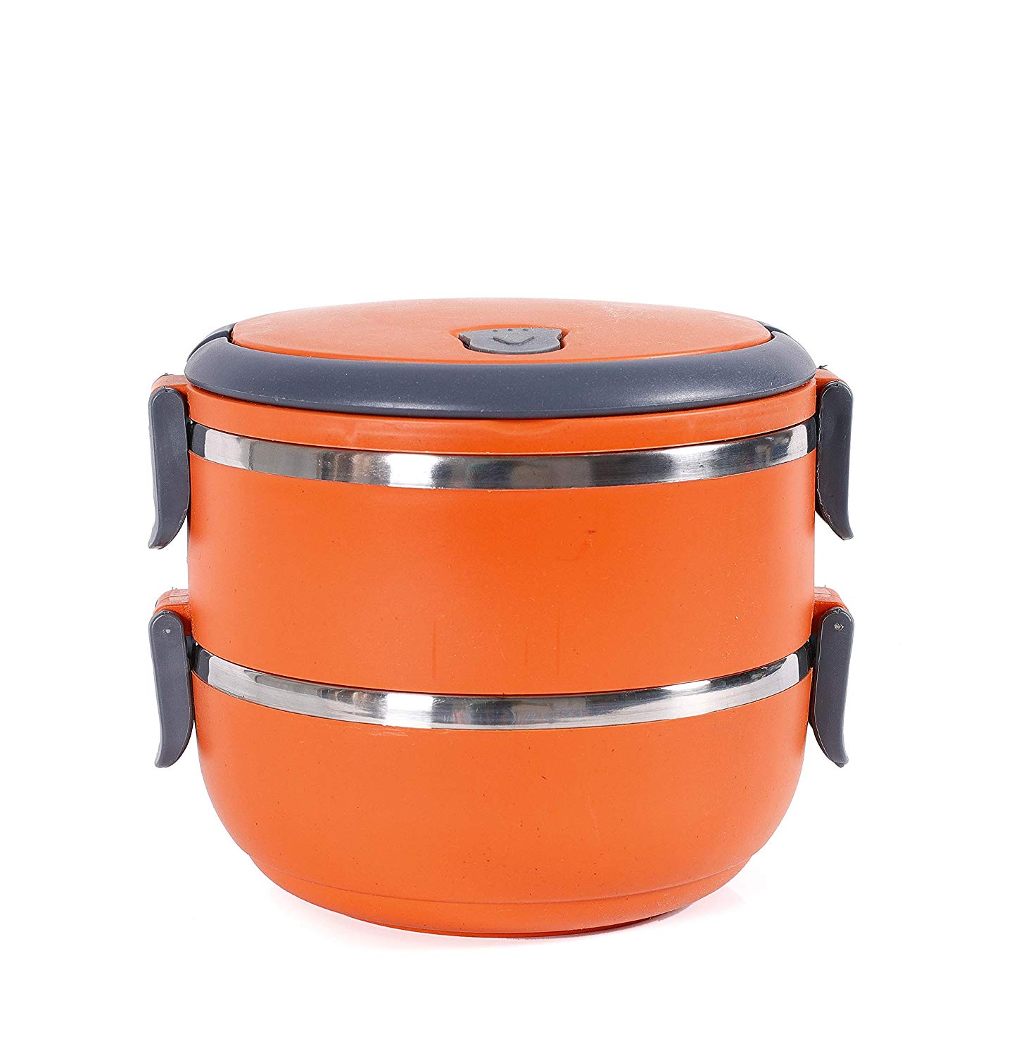 Buy Lunch Box Food Grade Stainless Steel Compact Office Lunch Box ...