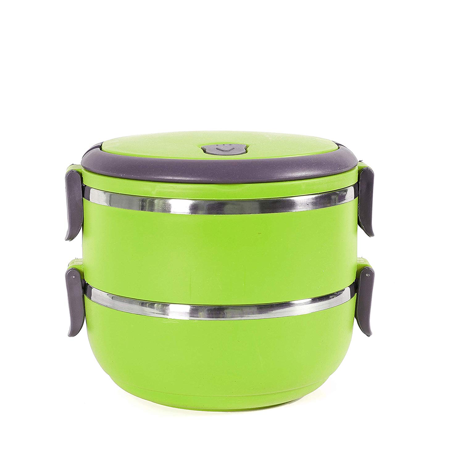 Buy Lunch Box Food Grade Stainless Steel Compact Office Lunch Box ...