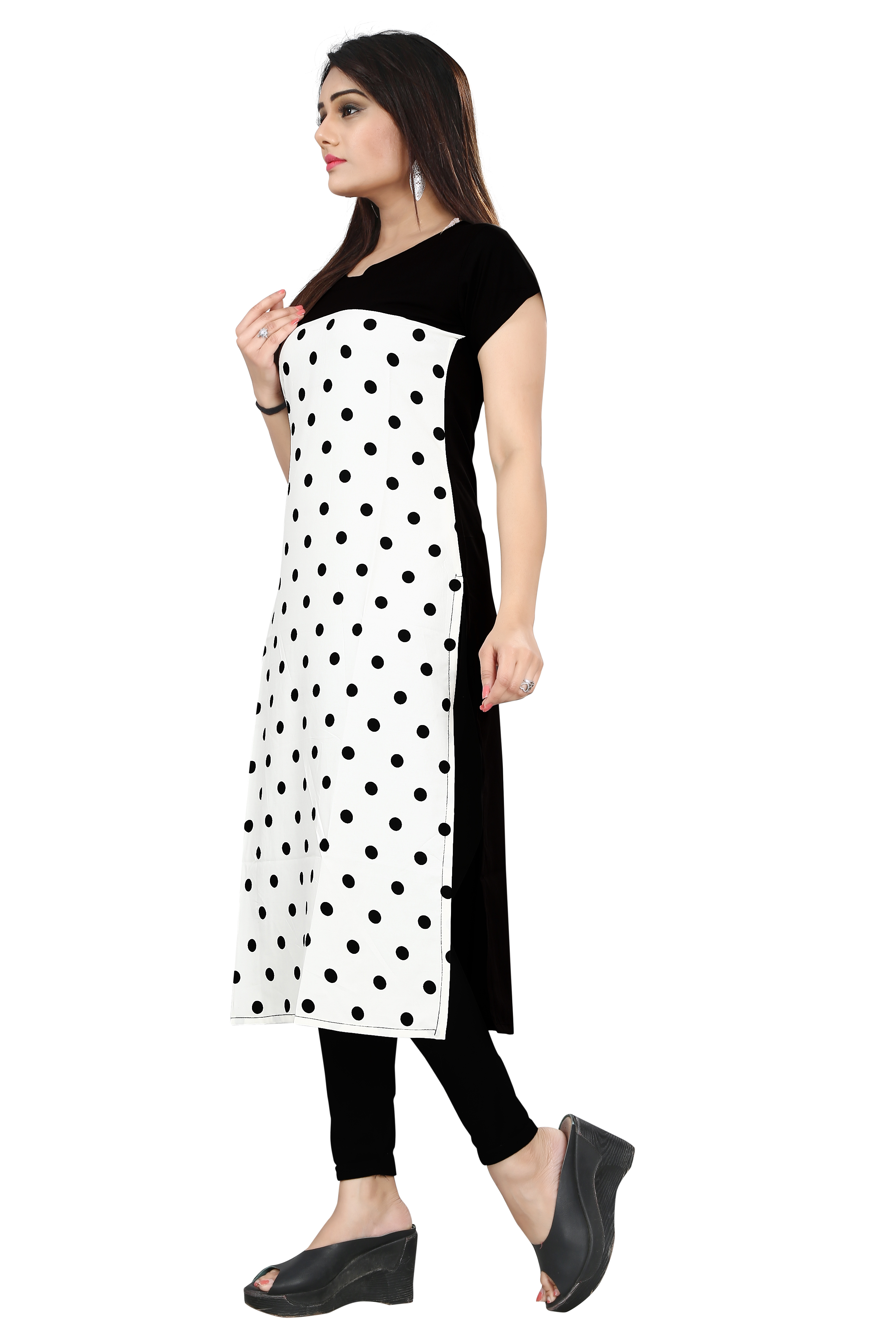 polka dots kurti online