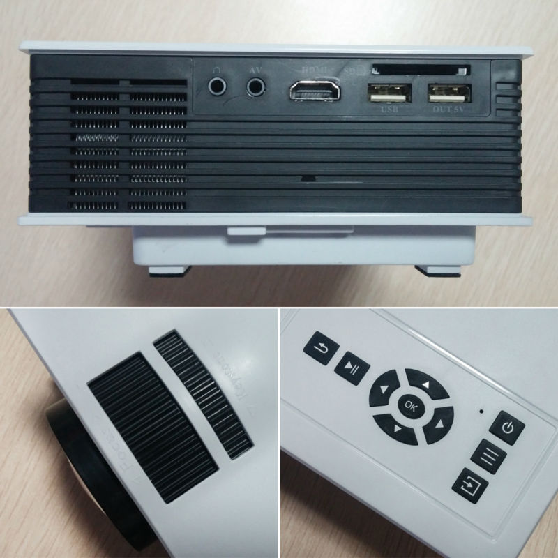 Buy HyTouch Branded UNIC UC40+ High Quality LED Projector with USB/AV