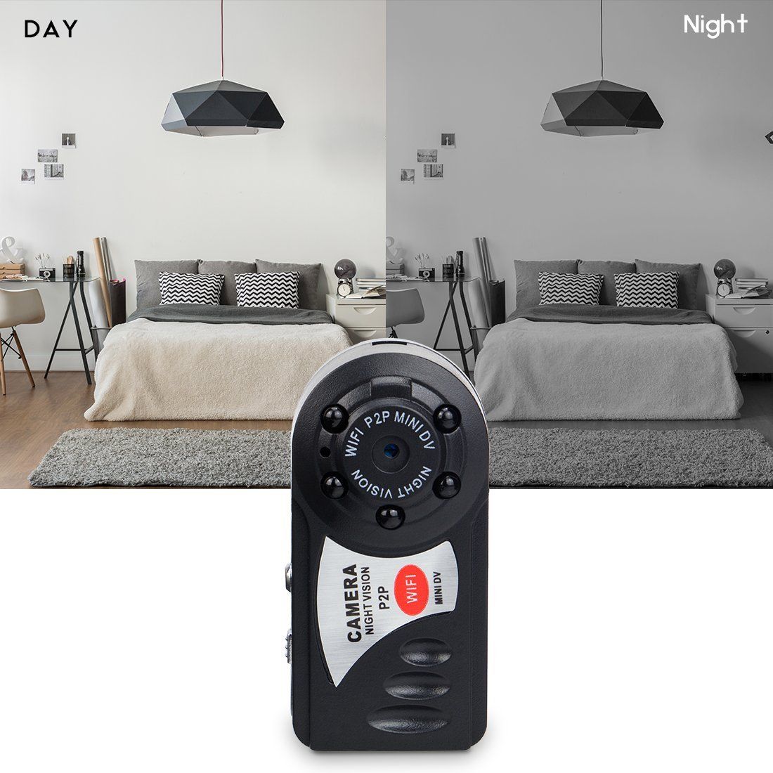 Buy activated mini hidden camera 720p HD mini wifi camera spy camera