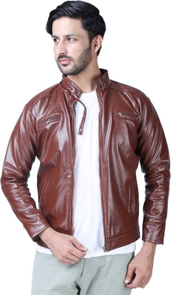 leather jacket shopclues