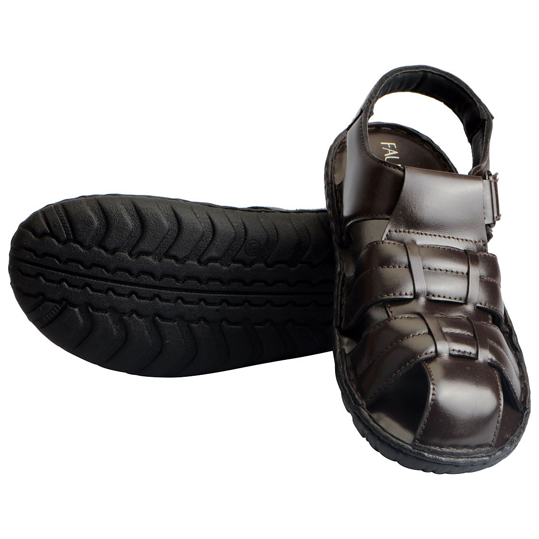 men's leather sandals and floaters