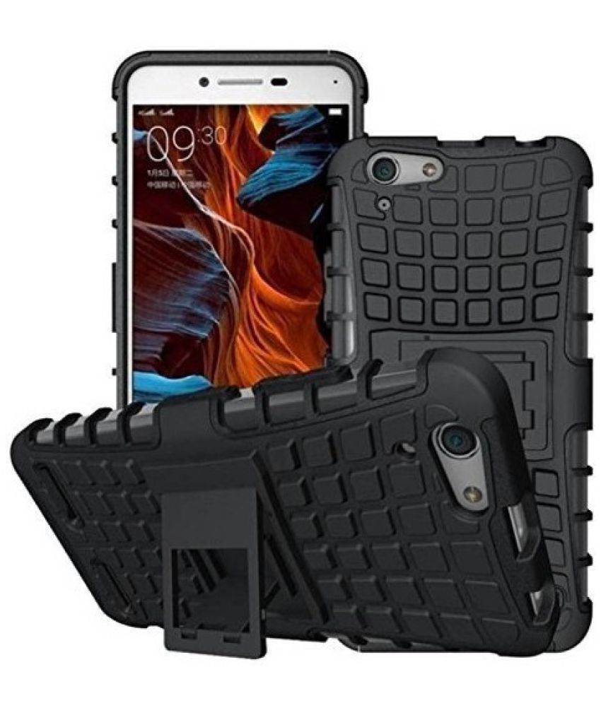 Defender Back Cover For Vivo Y69 Black