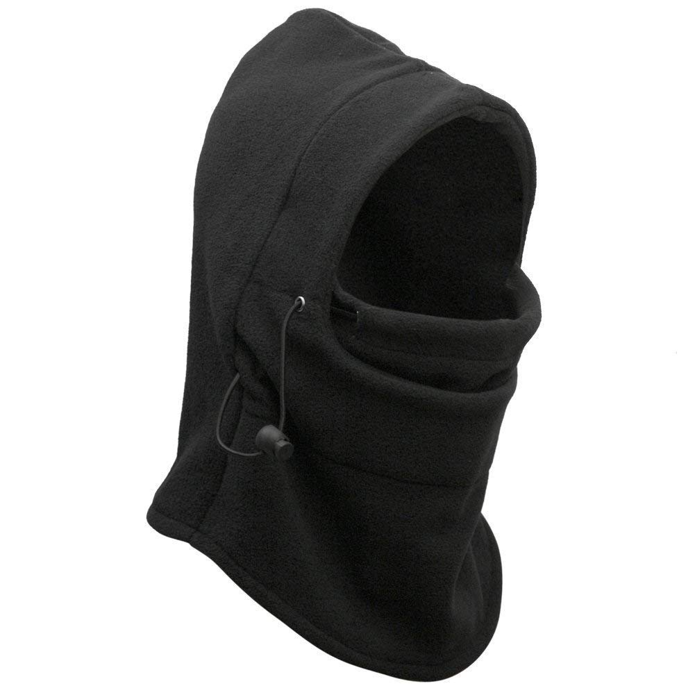 Buy 6 In 1 Fleece Balaclavas Hood Hat Multifunction Windproof Full Face ...