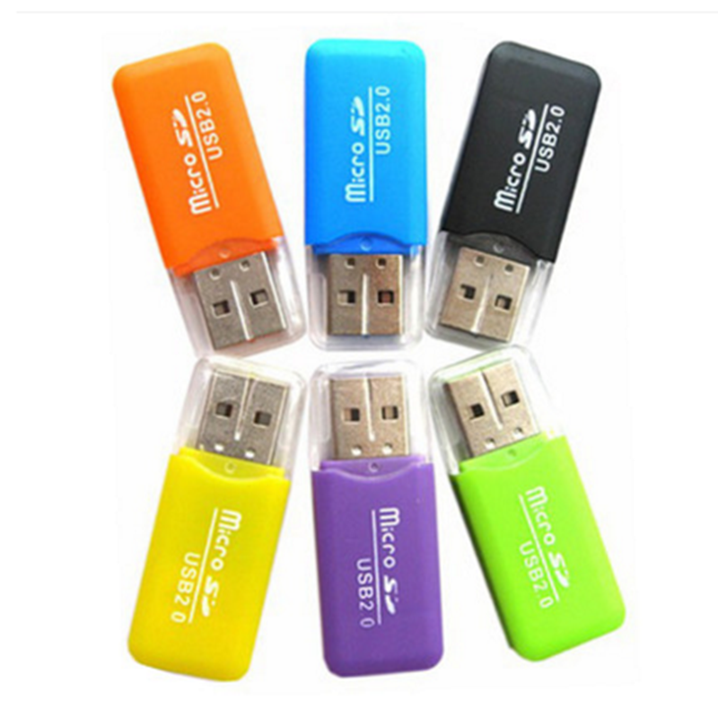 Buy 3G Gold Brand High Speed Micro SD Card Reader,, Card Sync (Colour