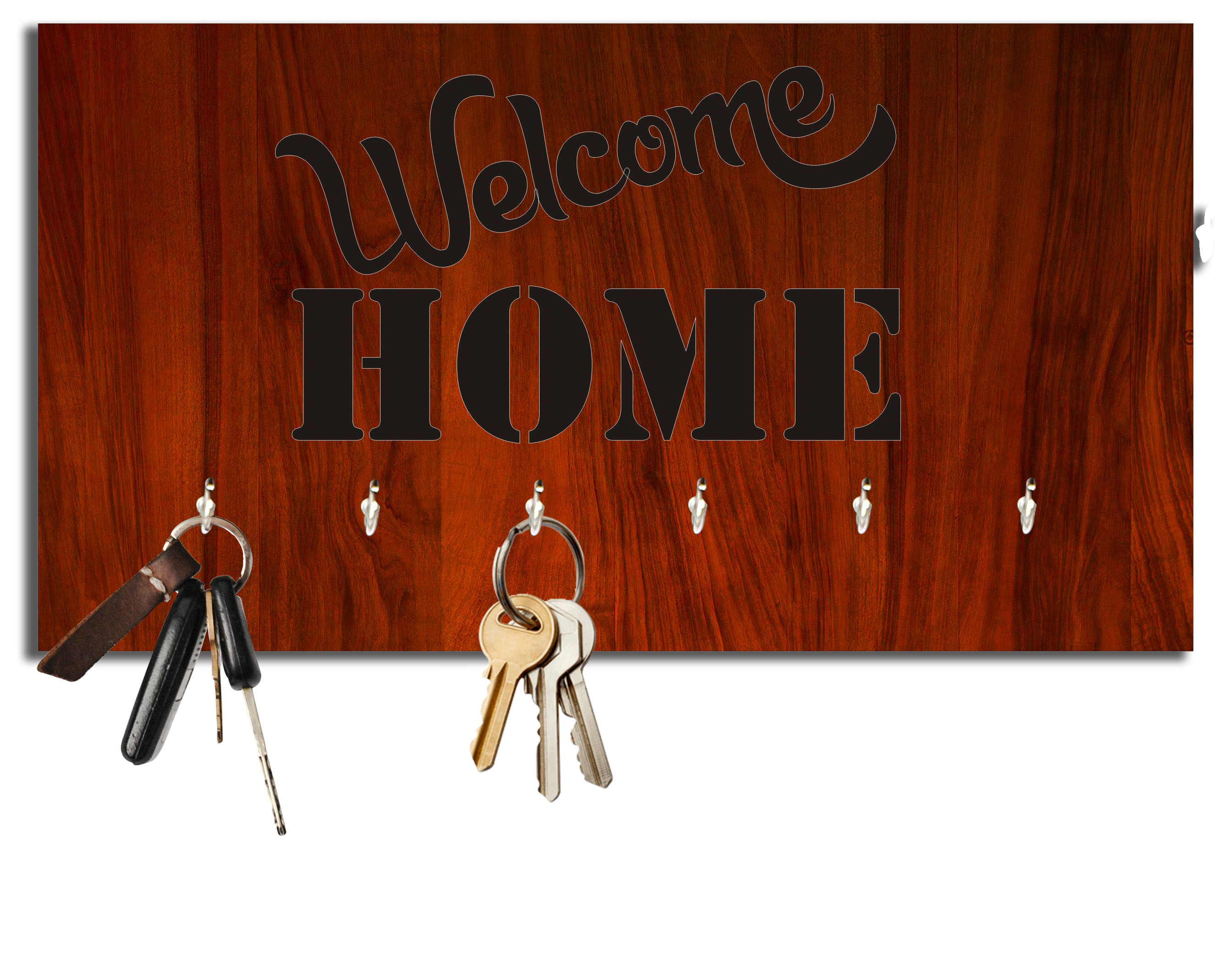 Buy Studio Shubham home wooden key holder(23.4cmx12.8cmx3cm