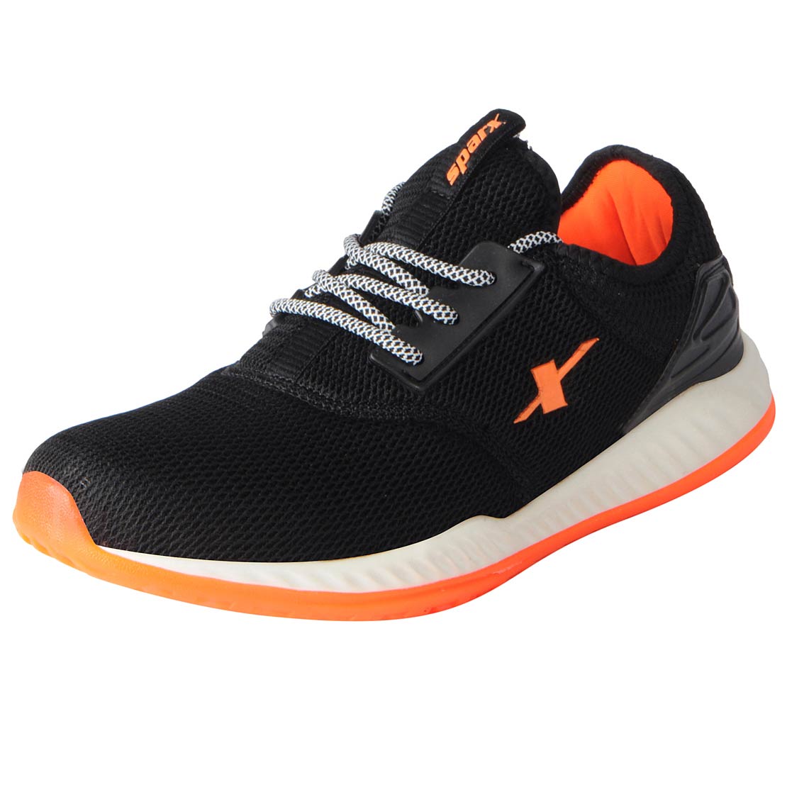 Buy Sparx Men's Black Orange Mesh Sports Running Shoes Online @ ₹1249 ...