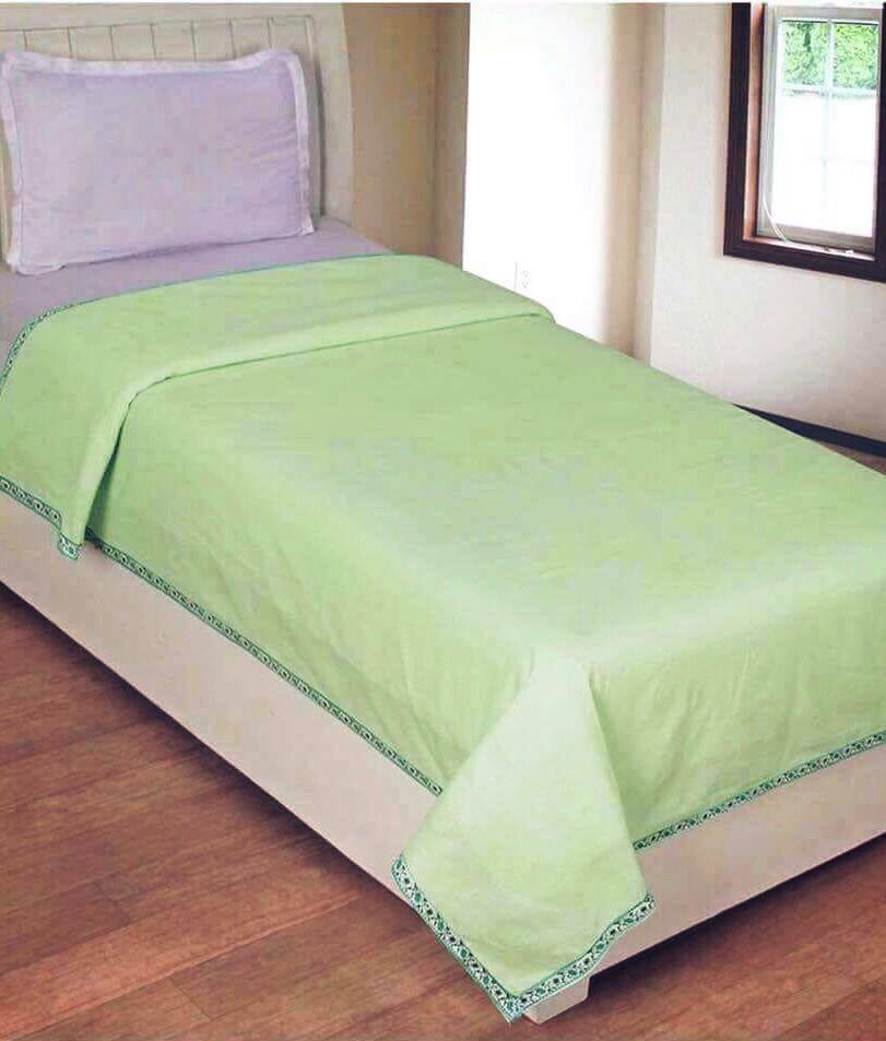 Buy HomeStoreYEP Plain 100 Cotton Single Bed Sheet/Top Sheet/AC Sheet