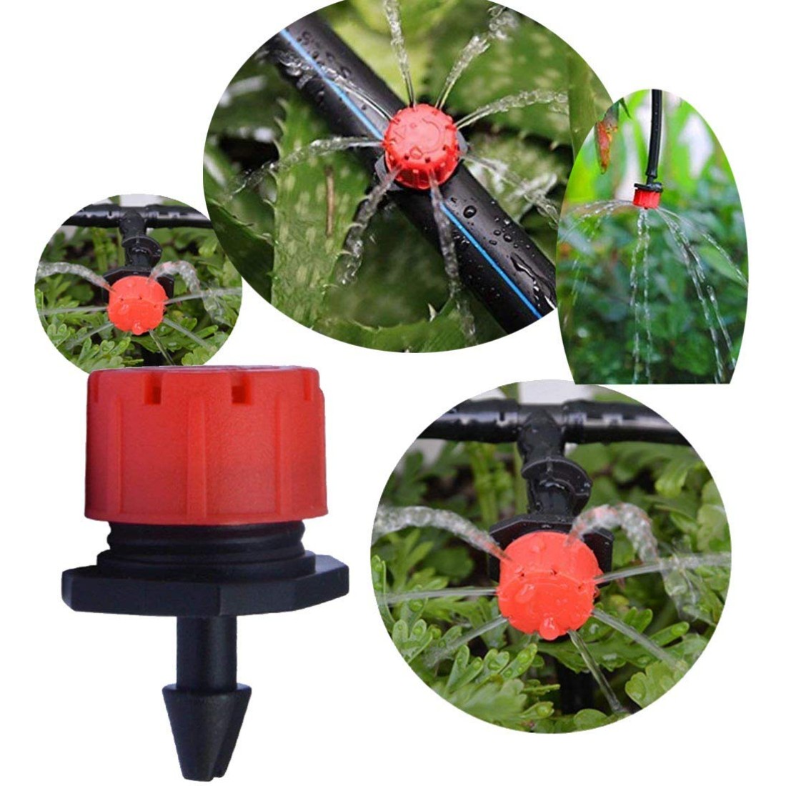 Buy DIY Crafts 360 Degree Adjustable Irrigation Drippers Sprinklers ...