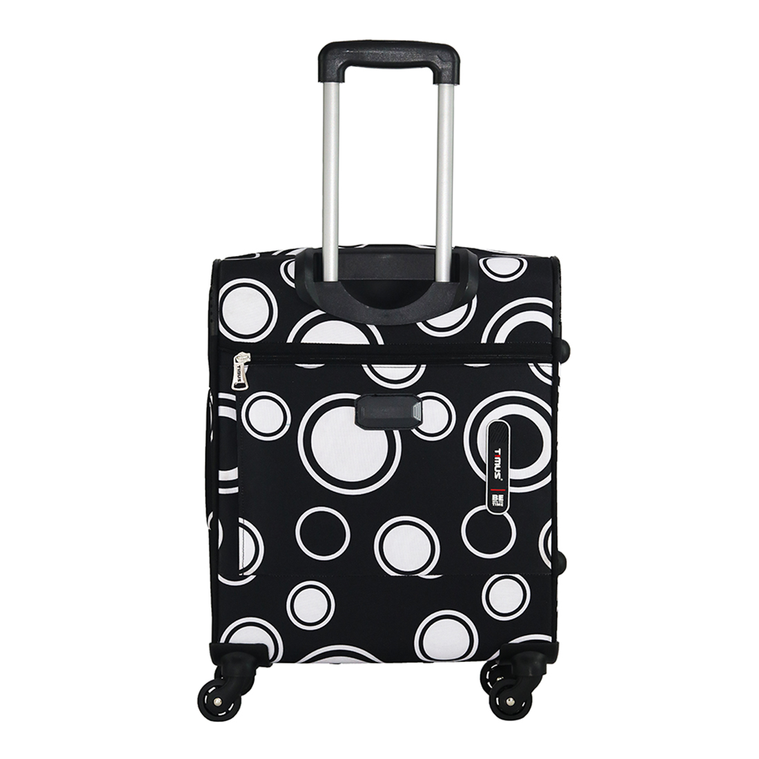 Buy Timus Indigo Spinner Black 55 CM 4 Wheel Strolley Suitcase For ...