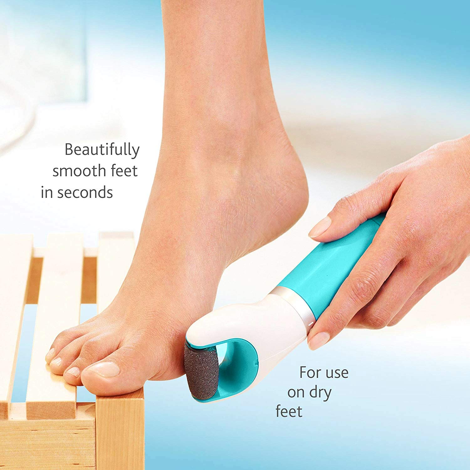 Buy CuraFoot velvet smooth express foot pedi foot file electronic ...