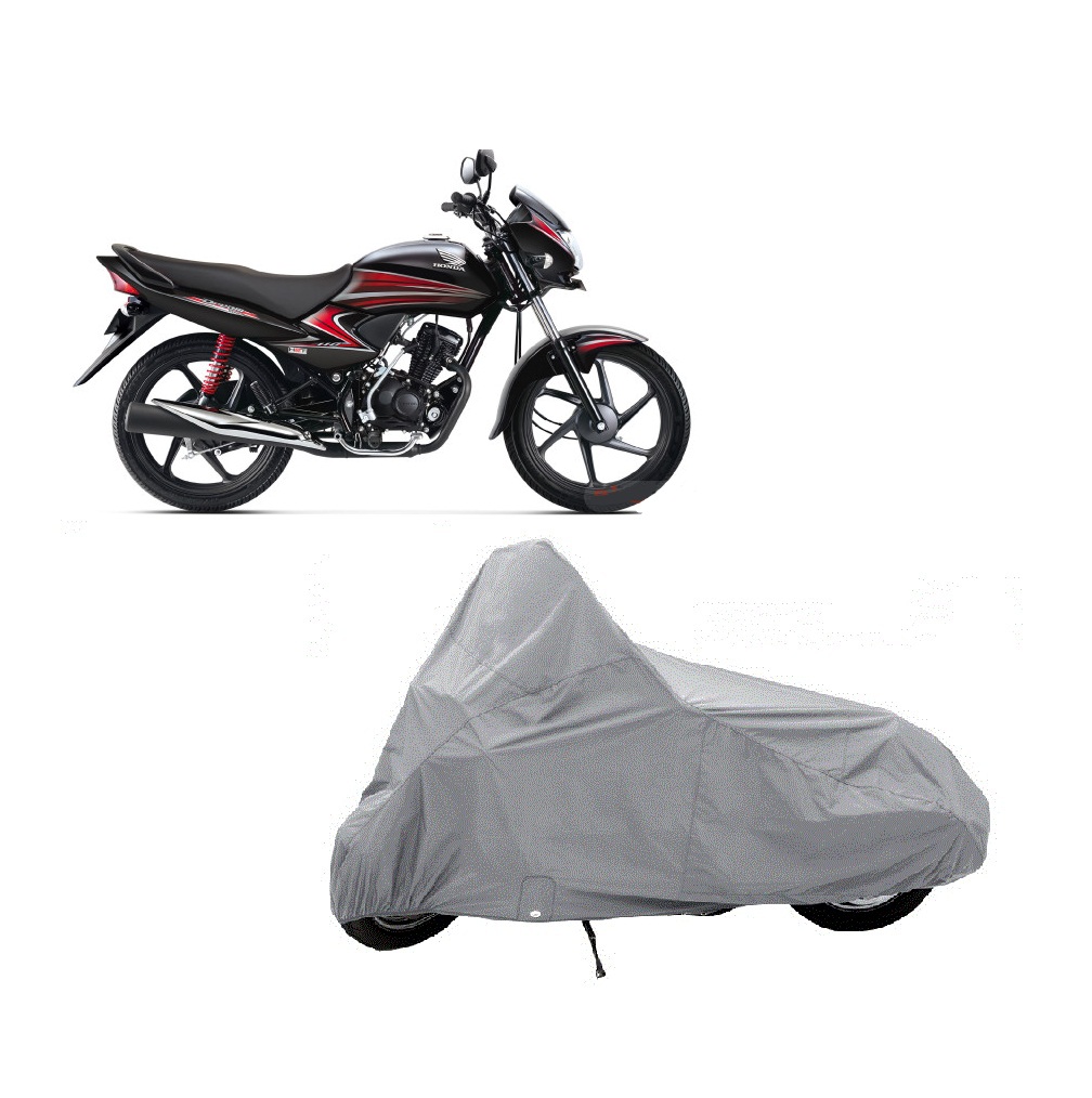 Buy ABP Premium SILVER-Matty Bike Body Cover For Honda Dream Yuga ...