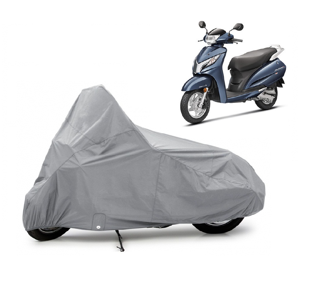 Buy ABP Premium SILVER-Matty Bike Body Cover For Honda Activa 125 ...