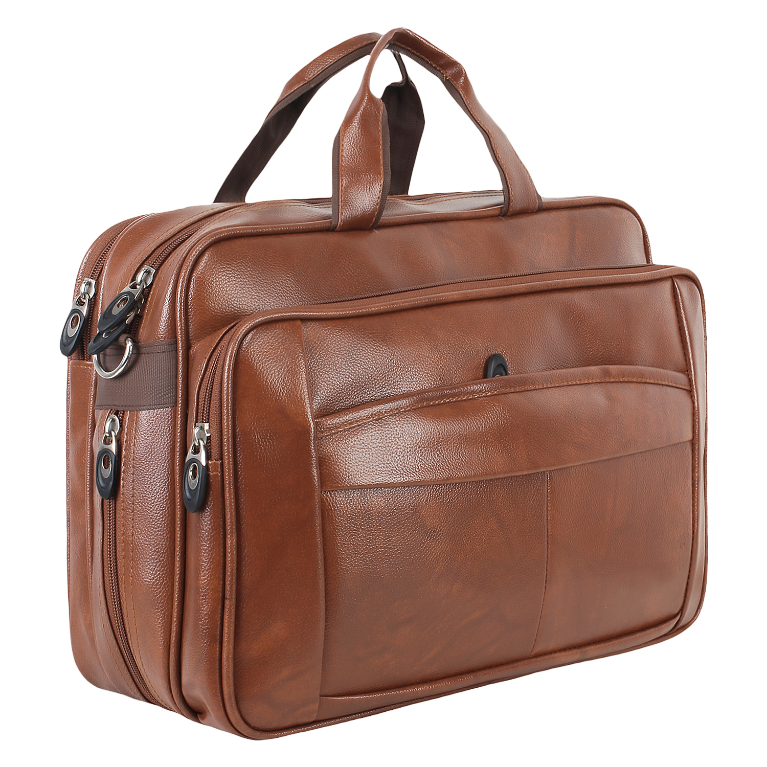 Buy Mens Leather Messenger Bags (Tan Color) Online @ ₹1449 from ShopClues