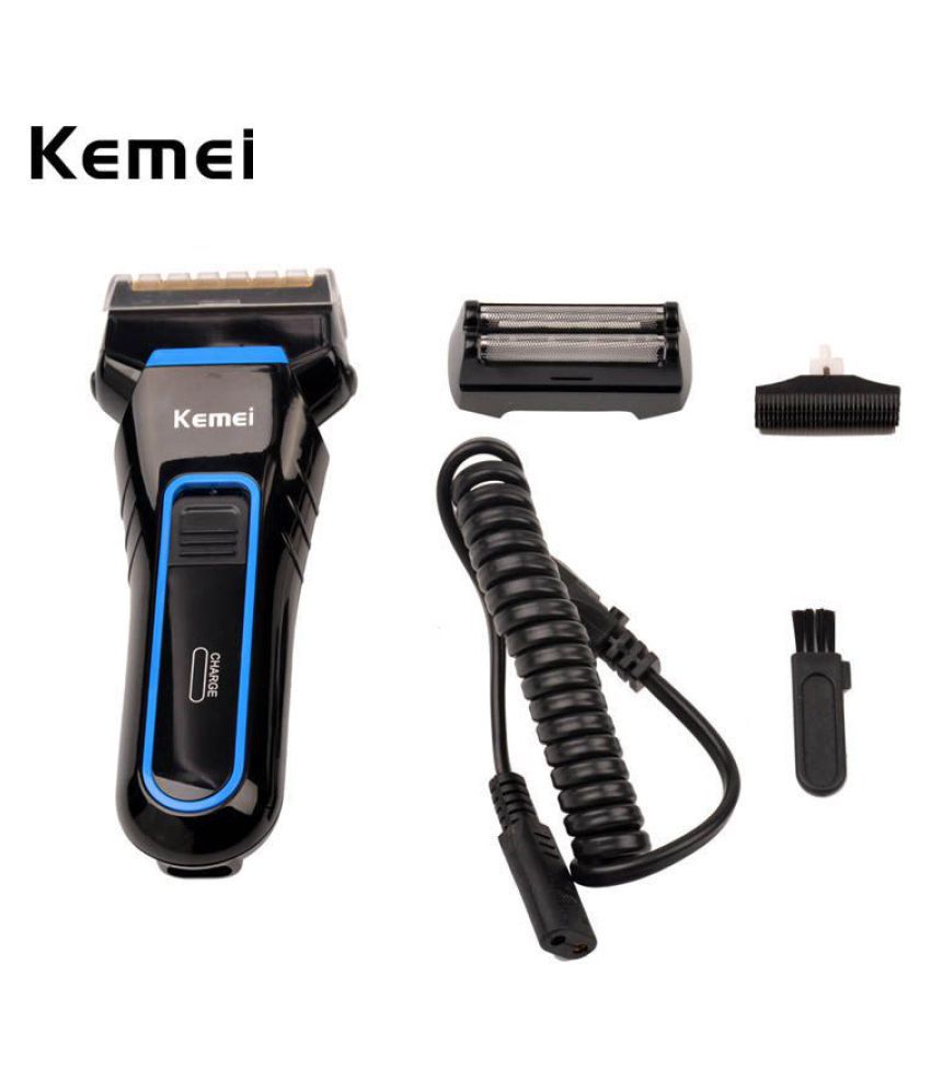 Buy Kemei 2 Blades Electric Razor Electric Shavers for Men Rechargeable