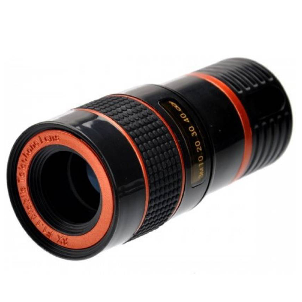 8x Optical Telescope Zoom Universal Clip Camera Mobile Phone Lens for All Mobile Phone