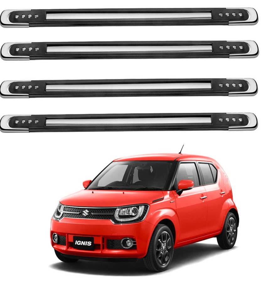 Buy Auto Addict Stainless Steel, Plastic Car Bumper Guard (Black