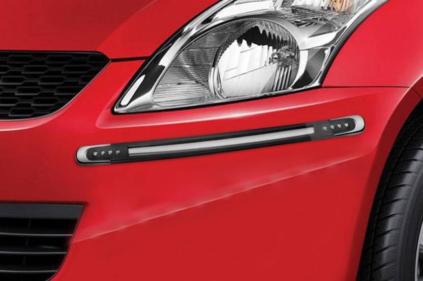 Buy Auto Addict Stainless Steel, Plastic Car Bumper Guard (Black