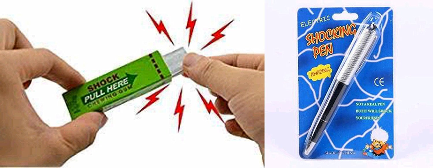 Buy Chewing Gum And Pen Electric Shock Gag Joke Toy Gag Toys Practical