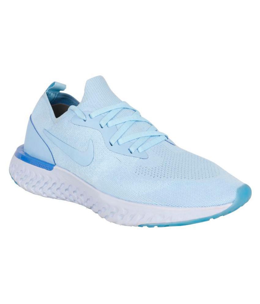 nike epic react sky blue