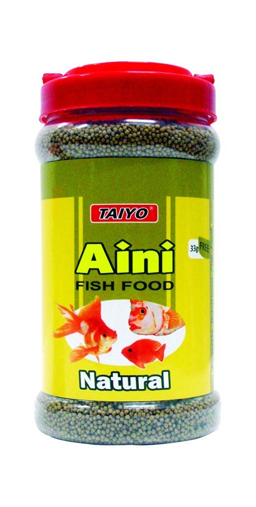 Buy COLOURFUL AQUARIUM TAIYO AINI NATURAL Fish Food 330g Container