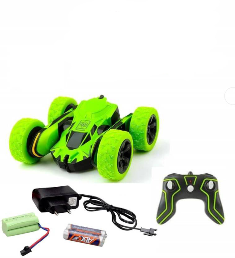 Buy VToys Atom Max Fancy Stunt Remote Control RC Car 128 Scale (Green ...