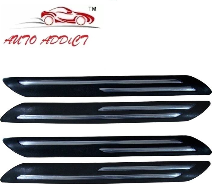 Buy Auto Addict Double Chrome Bumper Protector Set of 4 Pcs For Maruti